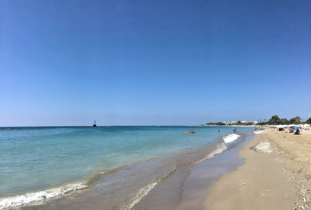 Geroskipou Municipal Beach in Paphos