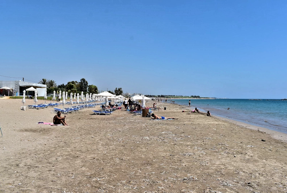 Geroskipou Municipal Beach in Paphos