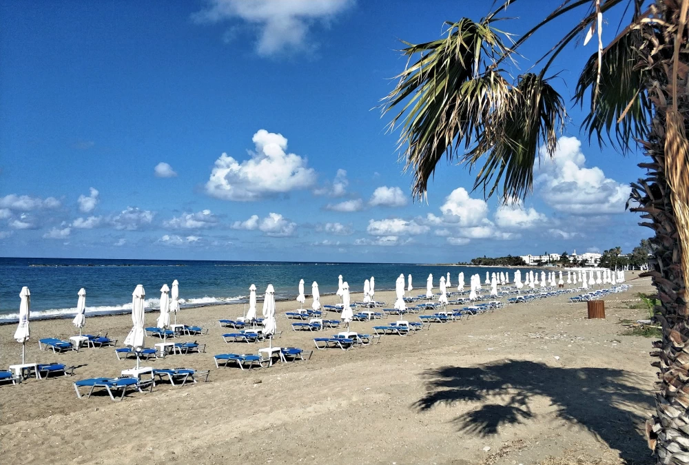 Geroskipou Municipal Beach in Paphos